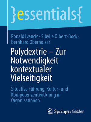 cover image of Polydextrie – Zur Notwendigkeit kontextualer Vielseitigkeit